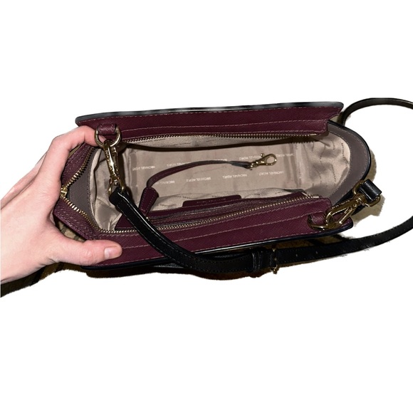 Maroon Michael Kors purse - Picture 3 of 3